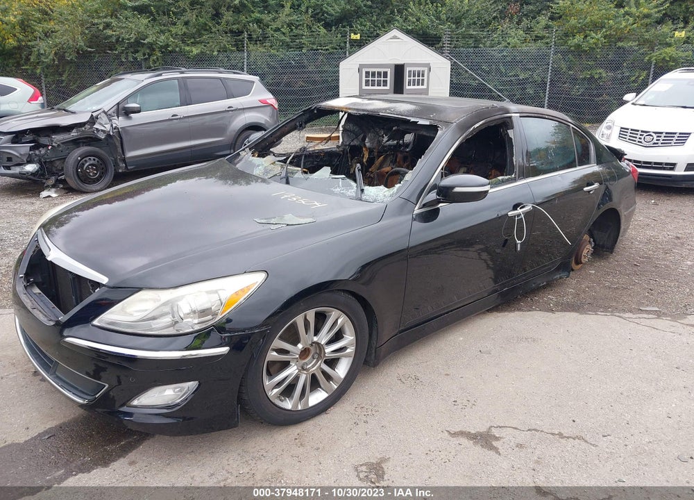 2012 HYUNDAI GENESIS 3.8 VIN: KMHGC4DD9CU173504