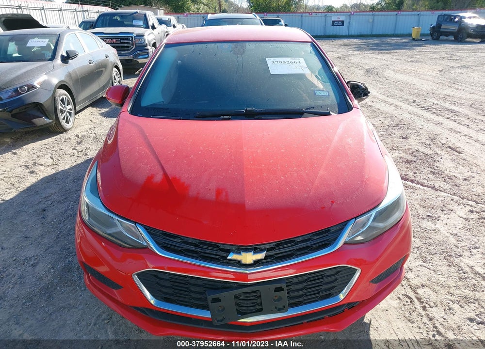 2018 CHEVROLET CRUZE LT AUTO VIN: 1G1BE5SM6J7155936