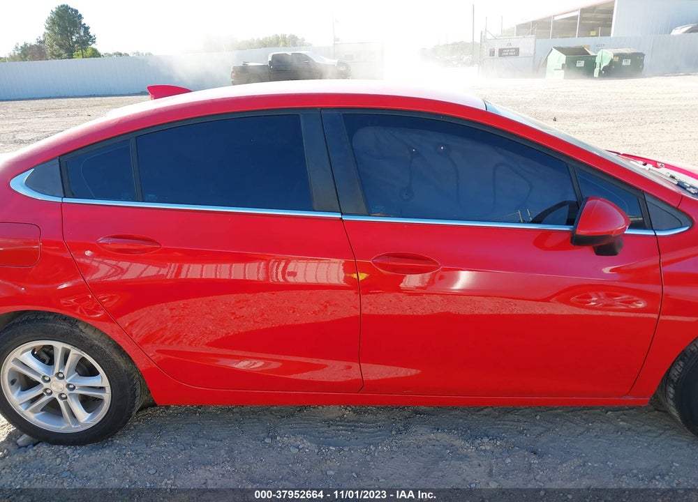 2018 CHEVROLET CRUZE LT AUTO VIN: 1G1BE5SM6J7155936