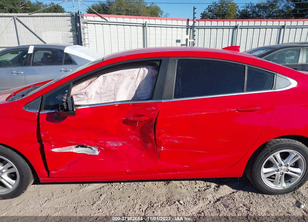 2018 CHEVROLET CRUZE LT AUTO VIN: 1G1BE5SM6J7155936