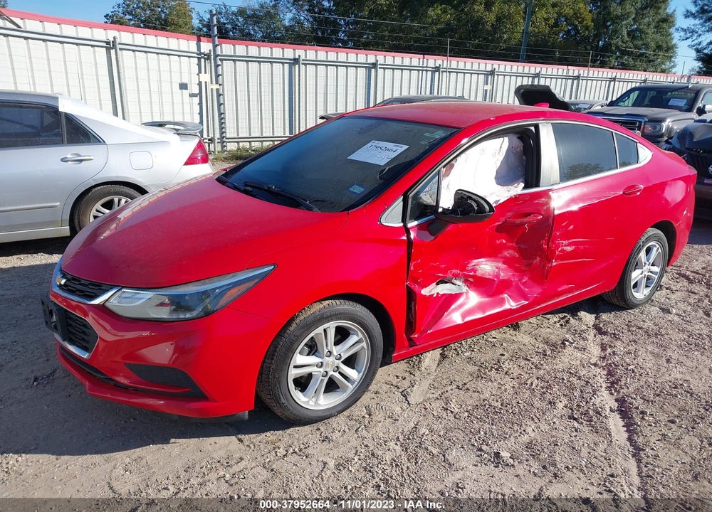 2018 CHEVROLET CRUZE LT AUTO VIN: 1G1BE5SM6J7155936