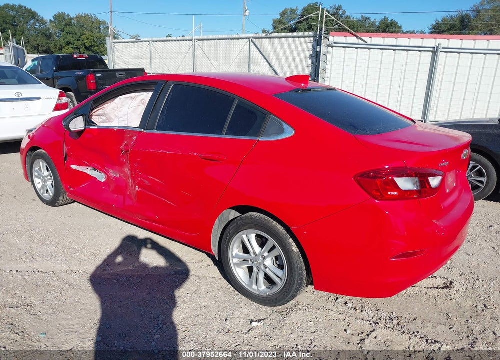 2018 CHEVROLET CRUZE LT AUTO VIN: 1G1BE5SM6J7155936