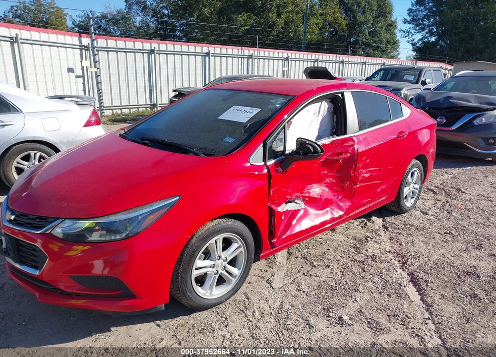 2018 CHEVROLET CRUZE LT AUTO VIN: 1G1BE5SM6J7155936