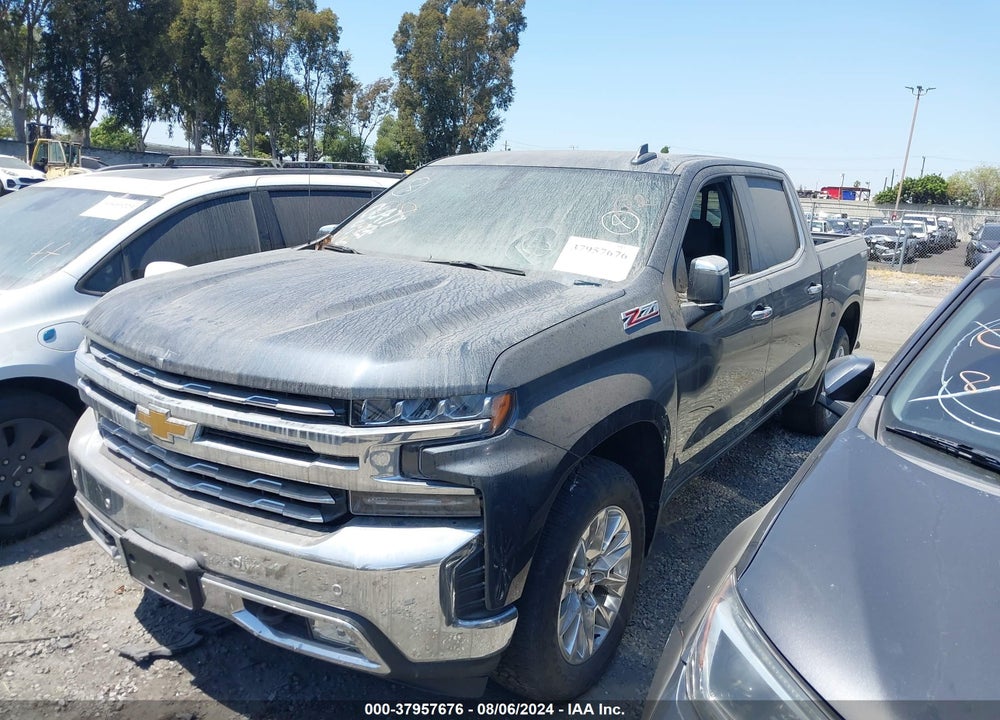 2021 CHEVROLET SILVERADO 1500 4WD SHORT BED LTZ VIN: 1GCUYGED7MZ220249