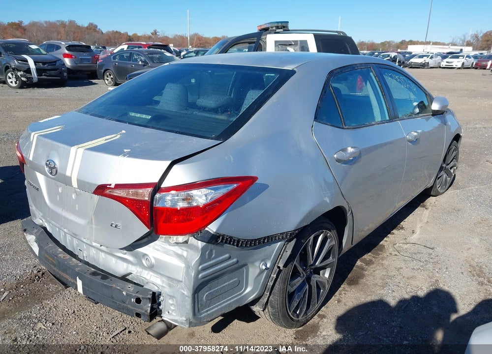 2017 TOYOTA COROLLA LE VIN: 2T1BURHE1HC866339