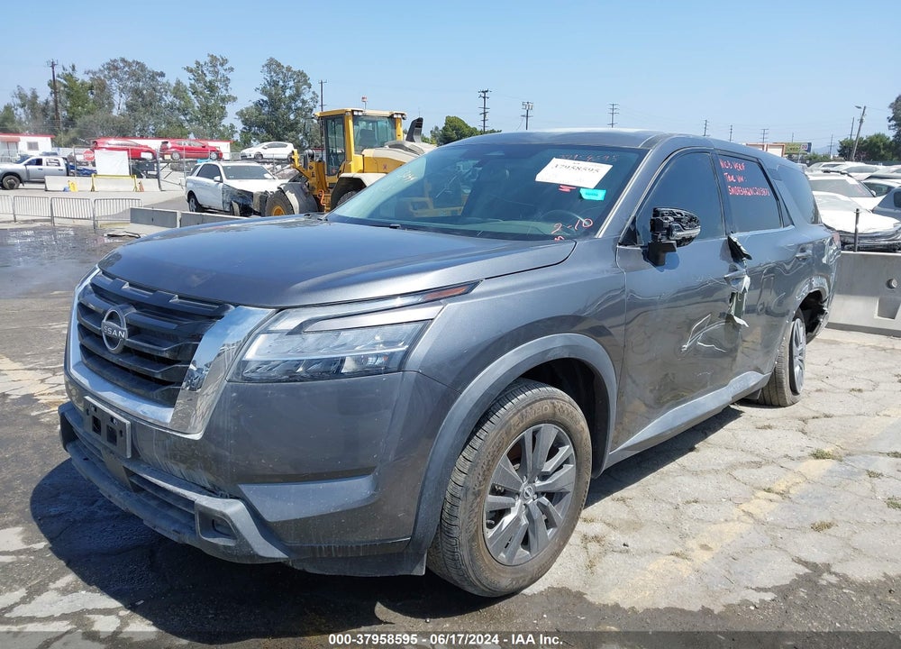 2022 NISSAN PATHFINDER S VIN: 5N1DR3AA2NC203876