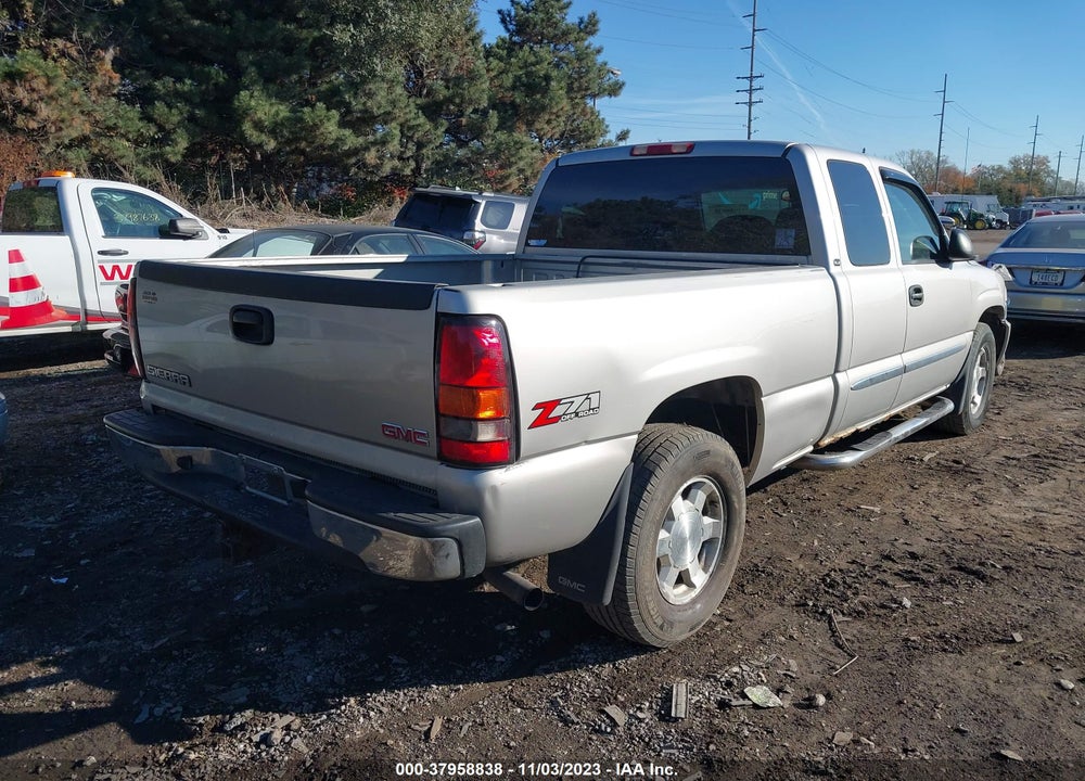 2006 GMC SIERRA 1500 SLE2 VIN: 2GTEK19B461109715