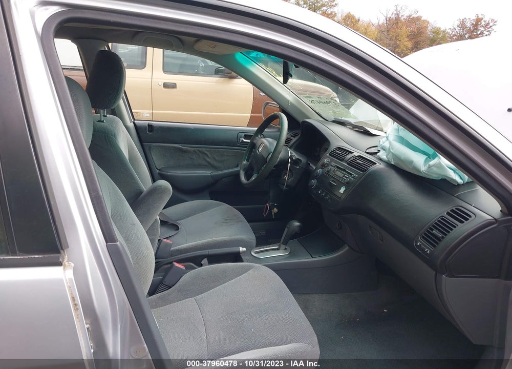 2002 HONDA CIVIC EX VIN: 1HGES26722L017725