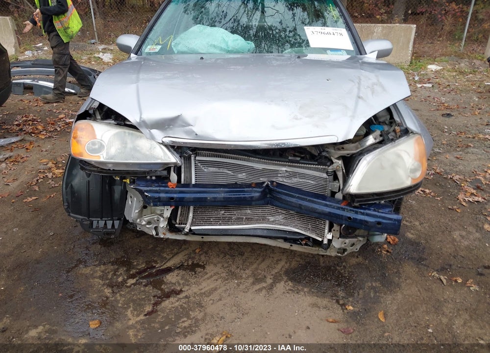 2002 HONDA CIVIC EX VIN: 1HGES26722L017725