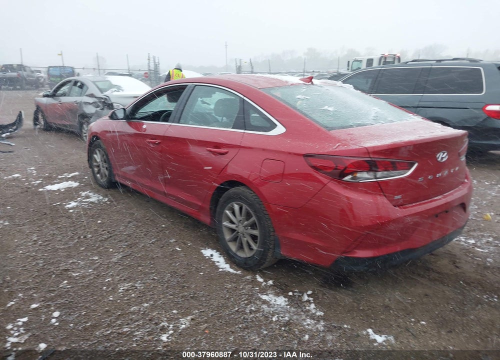 2019 HYUNDAI SONATA SE VIN: 5NPE24AF7KH739933