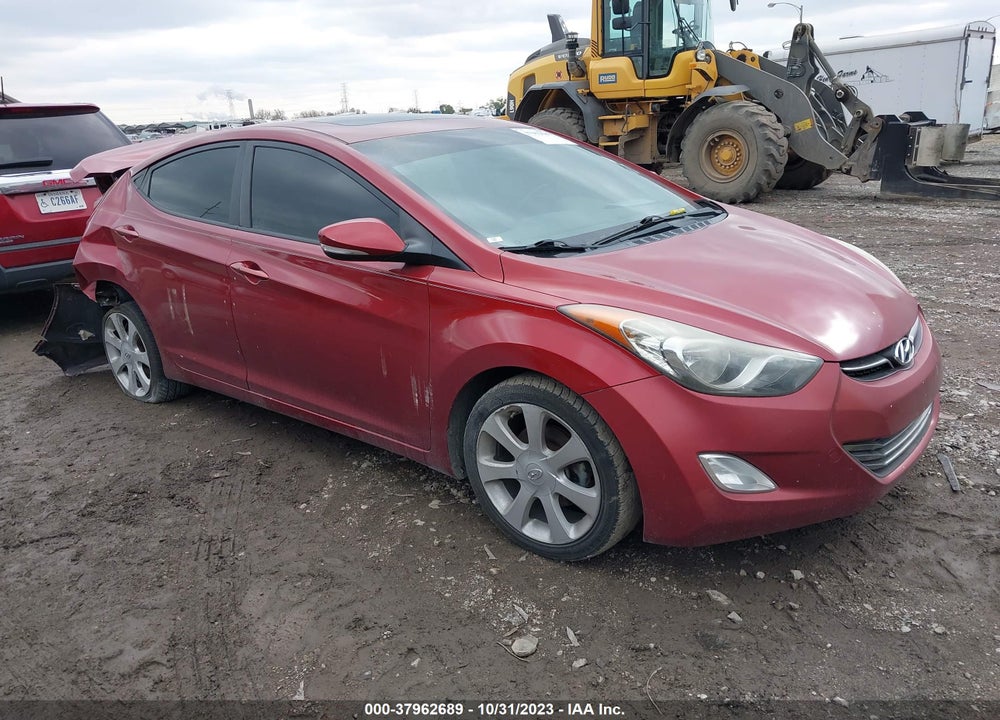 2013 HYUNDAI ELANTRA LIMITED VIN: 5NPDH4AE4DH217412
