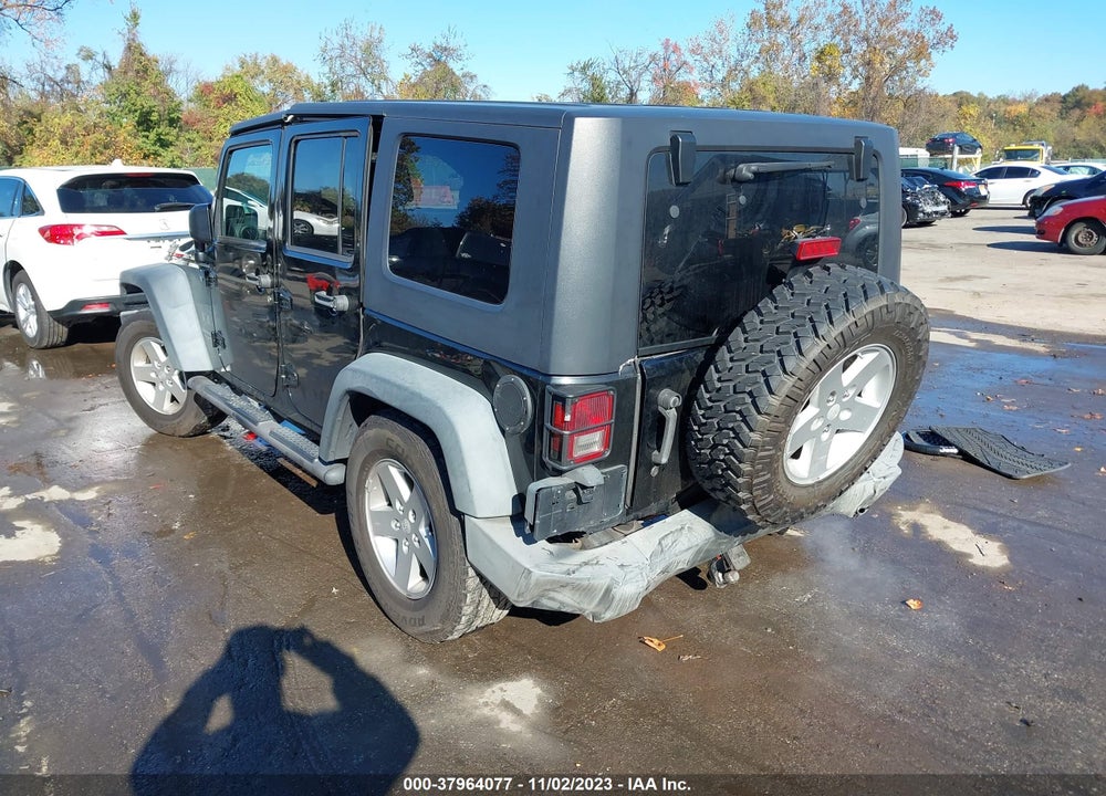 2009 JEEP WRANGLER UNLIMITED X VIN: 1J4GA39139L758994