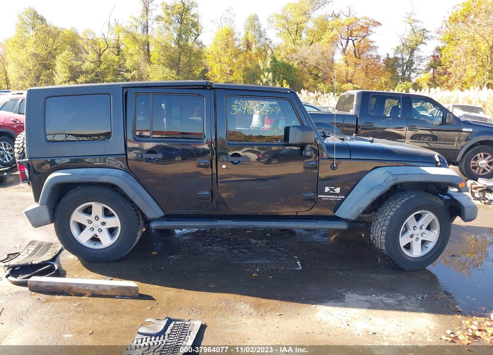 2009 JEEP WRANGLER UNLIMITED X VIN: 1J4GA39139L758994