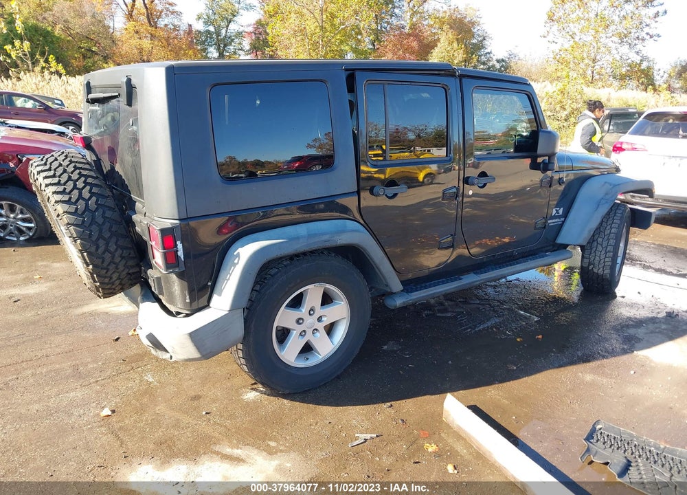 2009 JEEP WRANGLER UNLIMITED X VIN: 1J4GA39139L758994