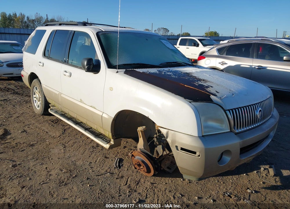 2004 MERCURY MOUNTAINEER VIN: 4M2ZU86K24ZJ39254