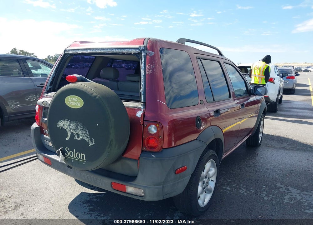 2003 LAND ROVER FREELANDER SE VIN: SALNY22253A233193