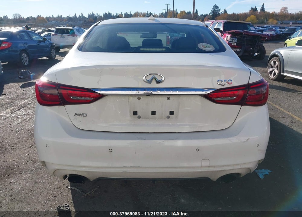 2018 INFINITI Q50 3.0T LUXE VIN: JN1EV7AR4JM431015
