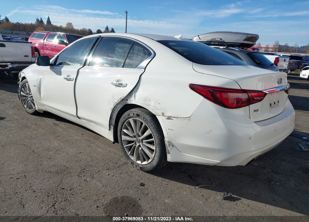 2018 INFINITI Q50 3.0T LUXE VIN: JN1EV7AR4JM431015