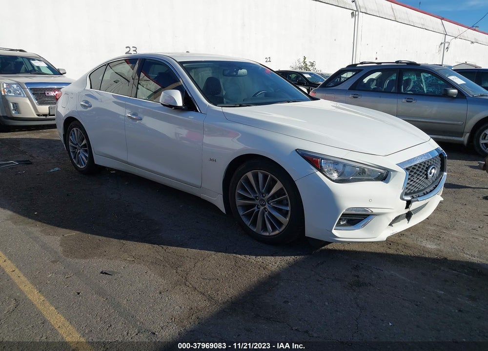 2018 INFINITI Q50 3.0T LUXE VIN: JN1EV7AR4JM431015