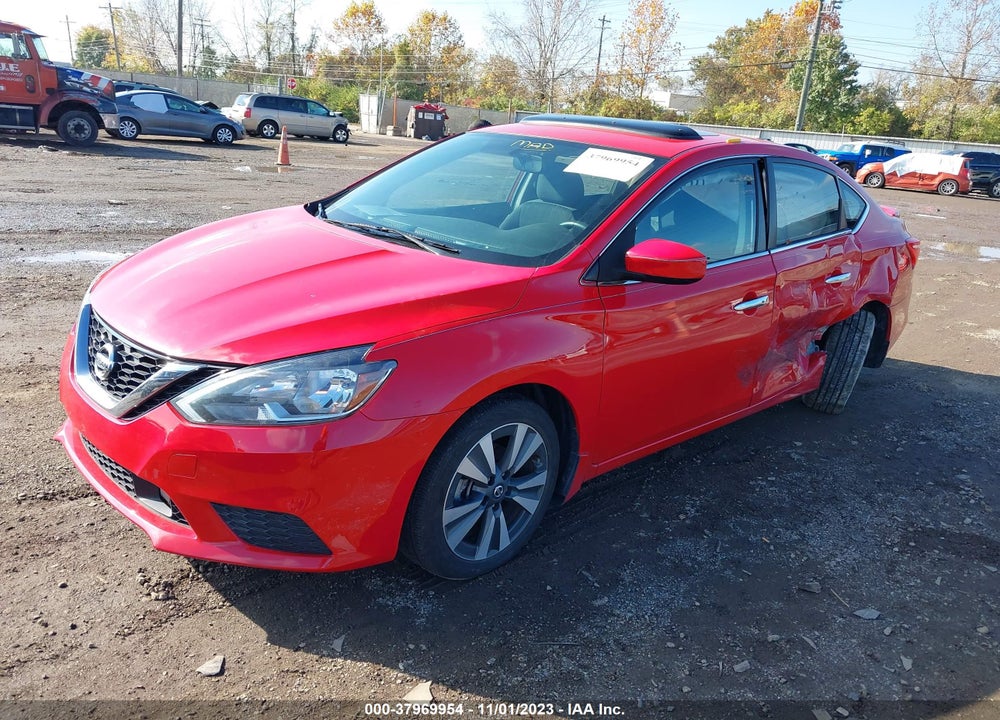 2019 NISSAN SENTRA SV VIN: 3N1AB7APXKY254670