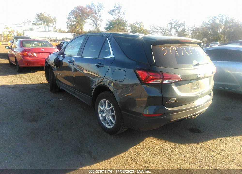 2022 CHEVROLET EQUINOX AWD LT VIN: 3GNAXUEV5NS182314