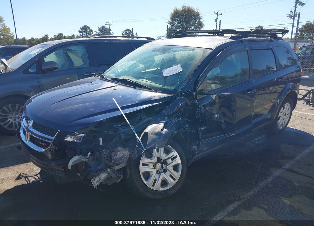 2018 DODGE JOURNEY SE VIN: 3C4PDCAB9JT249552