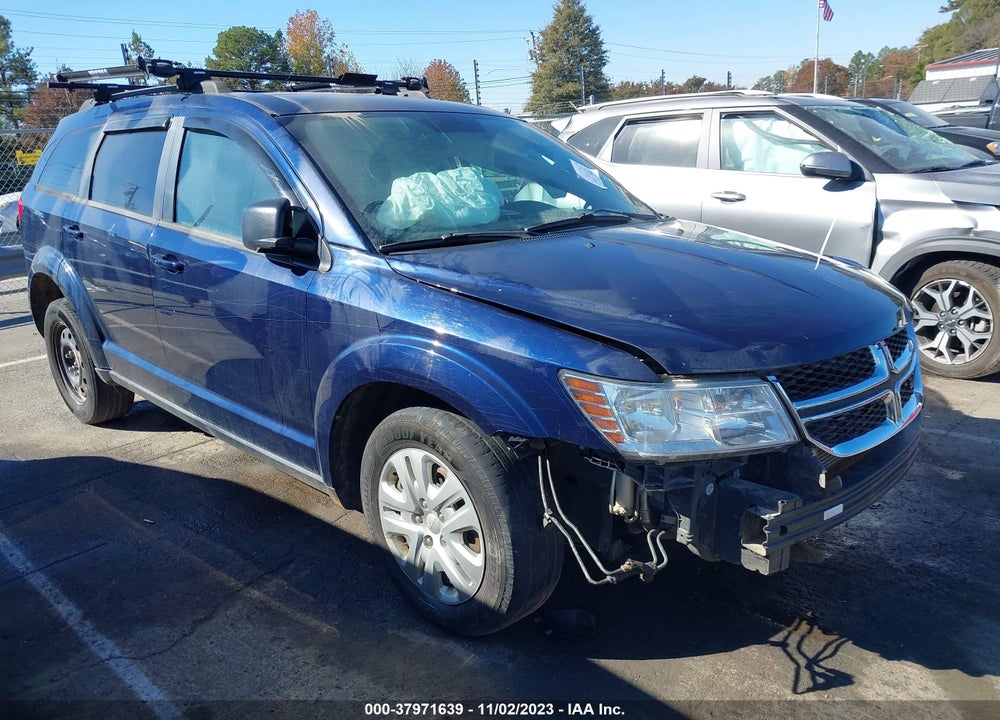 2018 DODGE JOURNEY SE VIN: 3C4PDCAB9JT249552