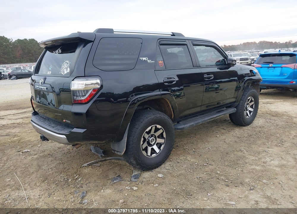 2018 TOYOTA 4RUNNER TRD OFF ROAD VIN: JTEBU5JR3J5554169