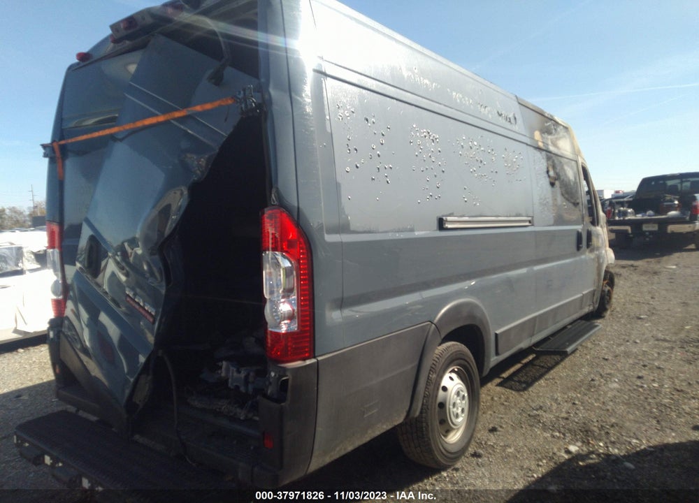 2021 RAM PROMASTER 3500 CARGO VAN HIGH ROOF 159 WB EXT VIN: 3C6MRVJGXME535129