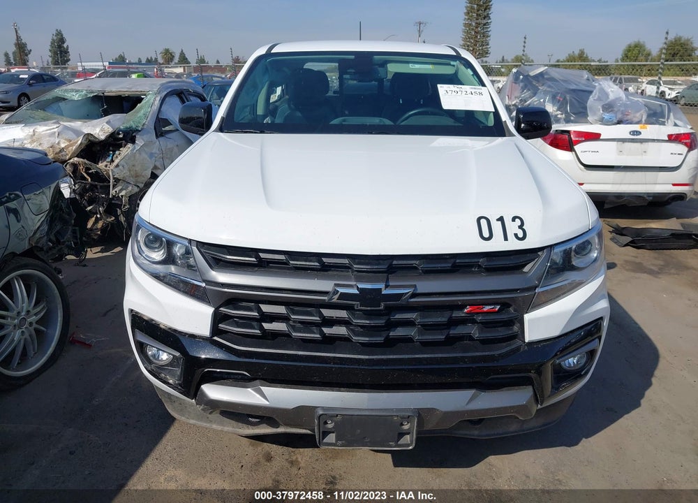 2022 CHEVROLET COLORADO 4WD SHORT BOX Z71 VIN: 1GCGTDEN5N1295177