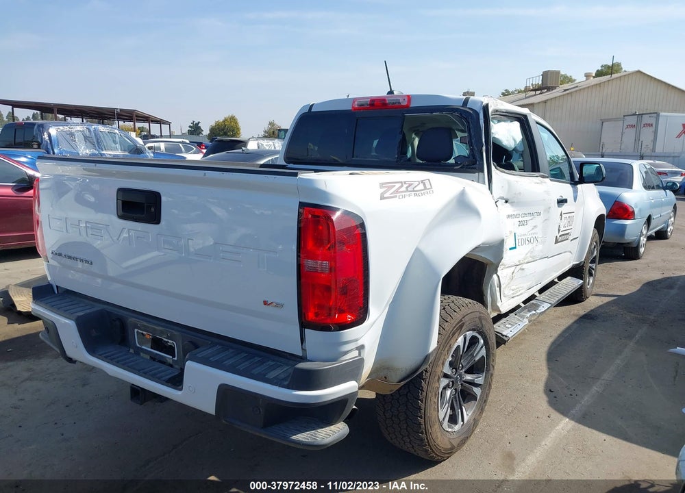 2022 CHEVROLET COLORADO 4WD SHORT BOX Z71 VIN: 1GCGTDEN5N1295177