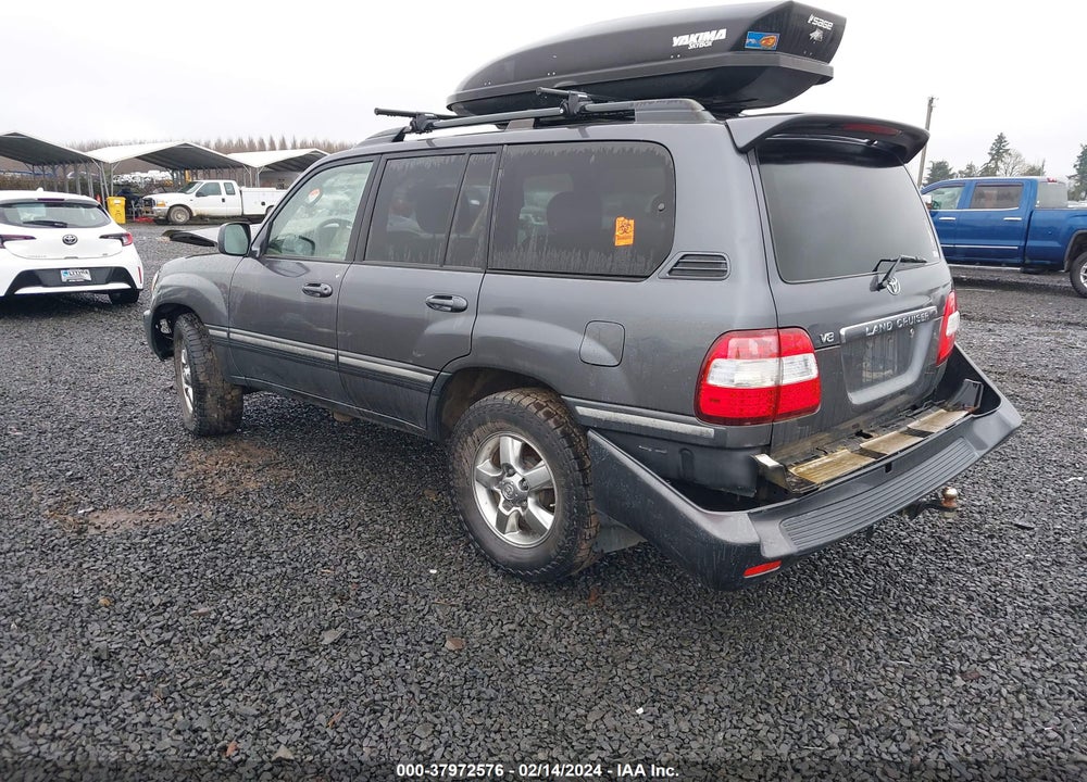 2007 TOYOTA LAND CRUISER V8 VIN: JTEHT05J872114818