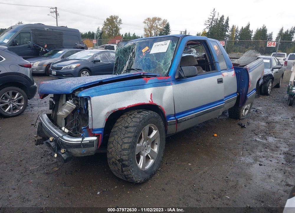 1996 CHEVROLET GMT-400 K1500 VIN: 1GCEK19RXTE147330