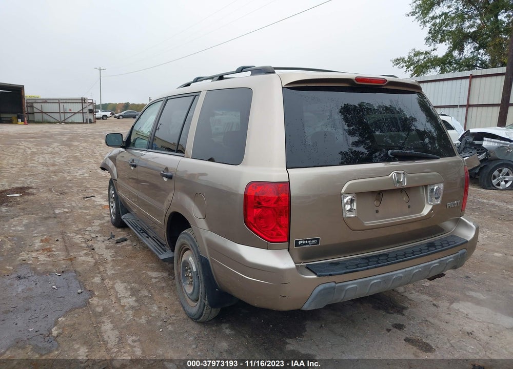 2004 HONDA PILOT EX-L VIN: 2HKYF18524H622826