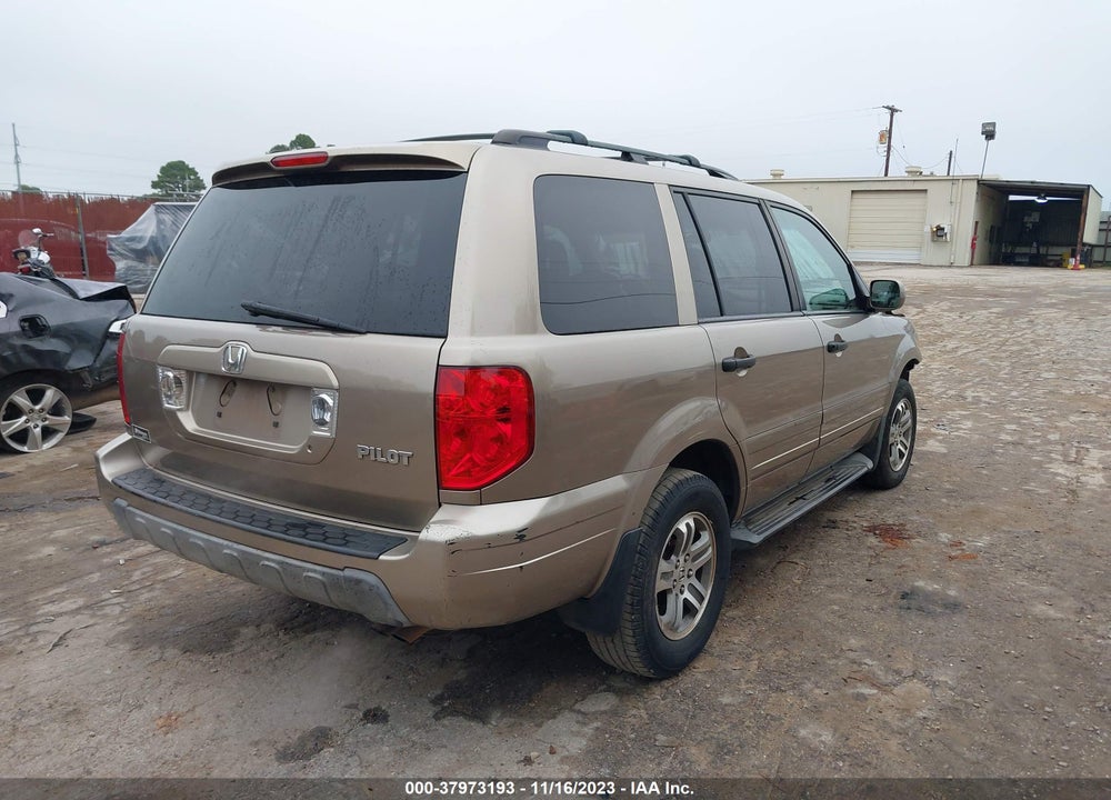 2004 HONDA PILOT EX-L VIN: 2HKYF18524H622826