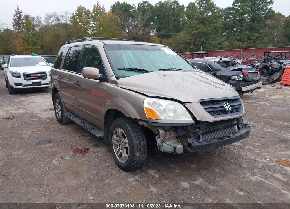 2004 HONDA PILOT EX-L VIN: 2HKYF18524H622826