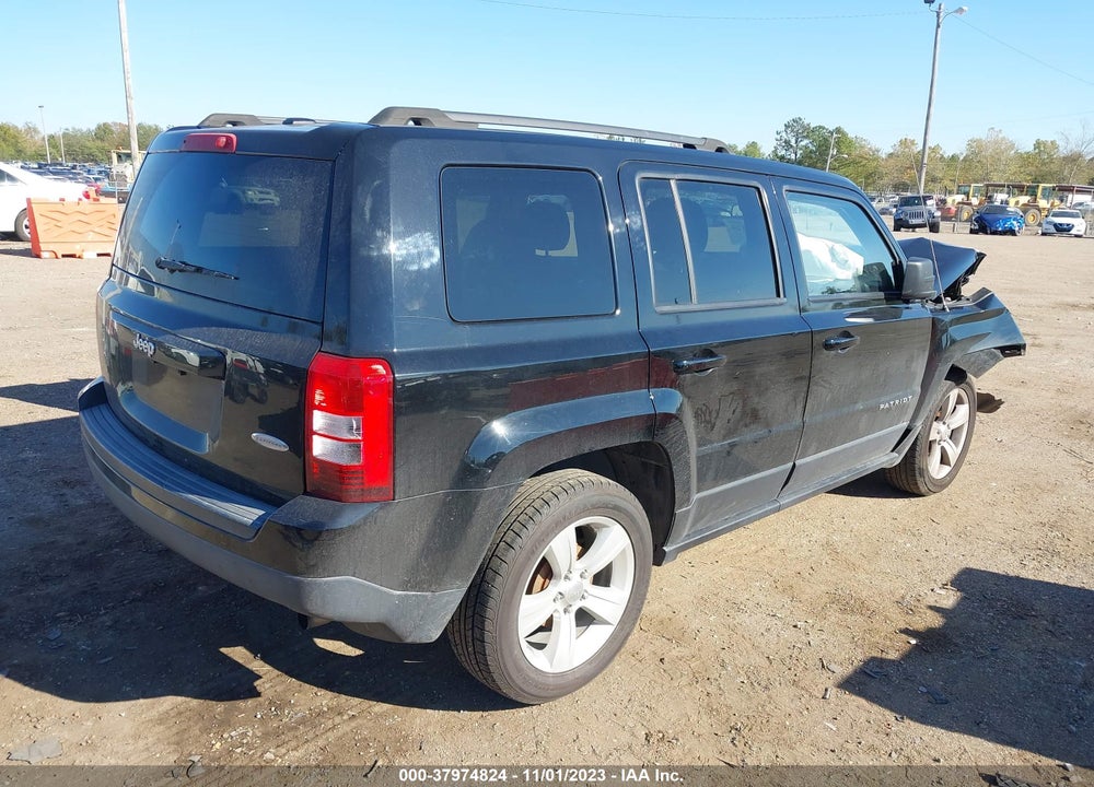 2015 JEEP PATRIOT LATITUDE VIN: 1C4NJPFB0FD210135