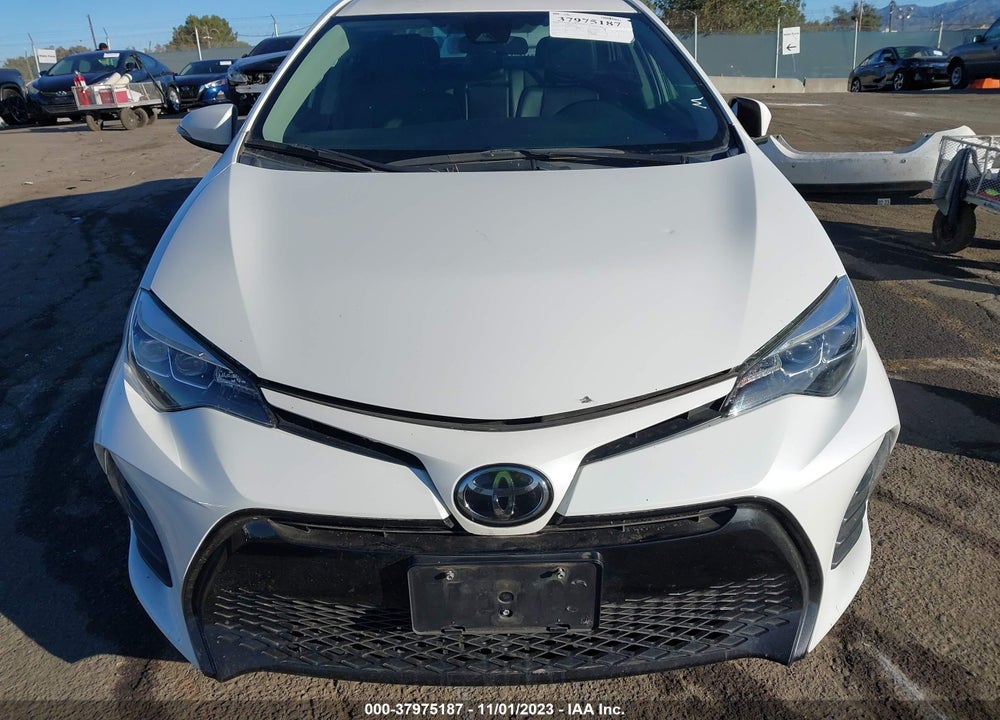 2019 TOYOTA COROLLA XSE/SE VIN: 5YFBURHE5KP927554