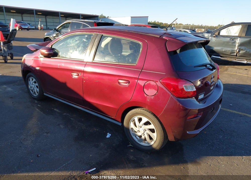 2017 MITSUBISHI MIRAGE SE VIN: ML32A4HJ5HH021887