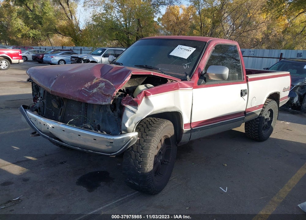 1989 GMC SIERRA K1500 VIN: 1GTDK14K5KZ543601