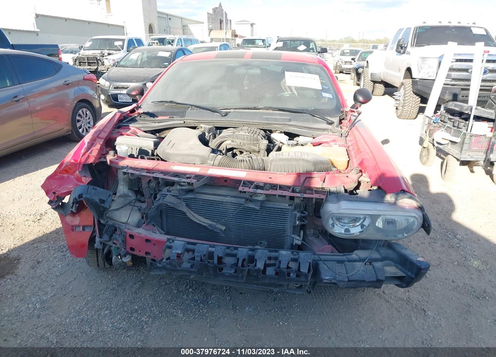 2012 DODGE CHALLENGER SXT VIN: 2C3CDYAG6CH243554