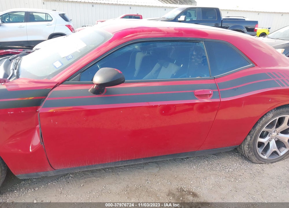 2012 DODGE CHALLENGER SXT VIN: 2C3CDYAG6CH243554