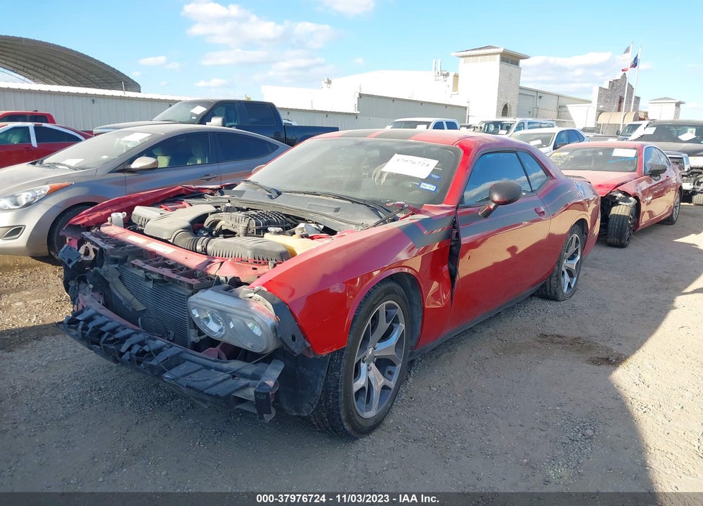 2012 DODGE CHALLENGER SXT VIN: 2C3CDYAG6CH243554