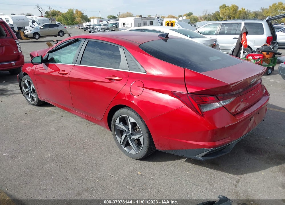 2021 HYUNDAI ELANTRA LIMITED VIN: KMHLP4AG0MU141351