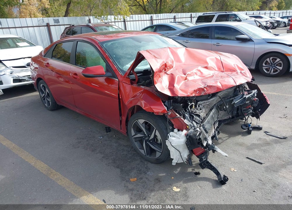 2021 HYUNDAI ELANTRA LIMITED VIN: KMHLP4AG0MU141351