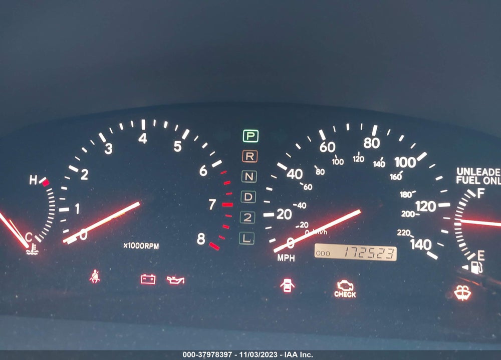 2000 LEXUS ES 300 VIN: JT8BF28G3Y5101986