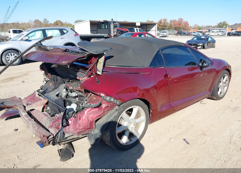 2007 MITSUBISHI ECLIPSE SPYDER GT VIN: 4A3AL35T27E012452