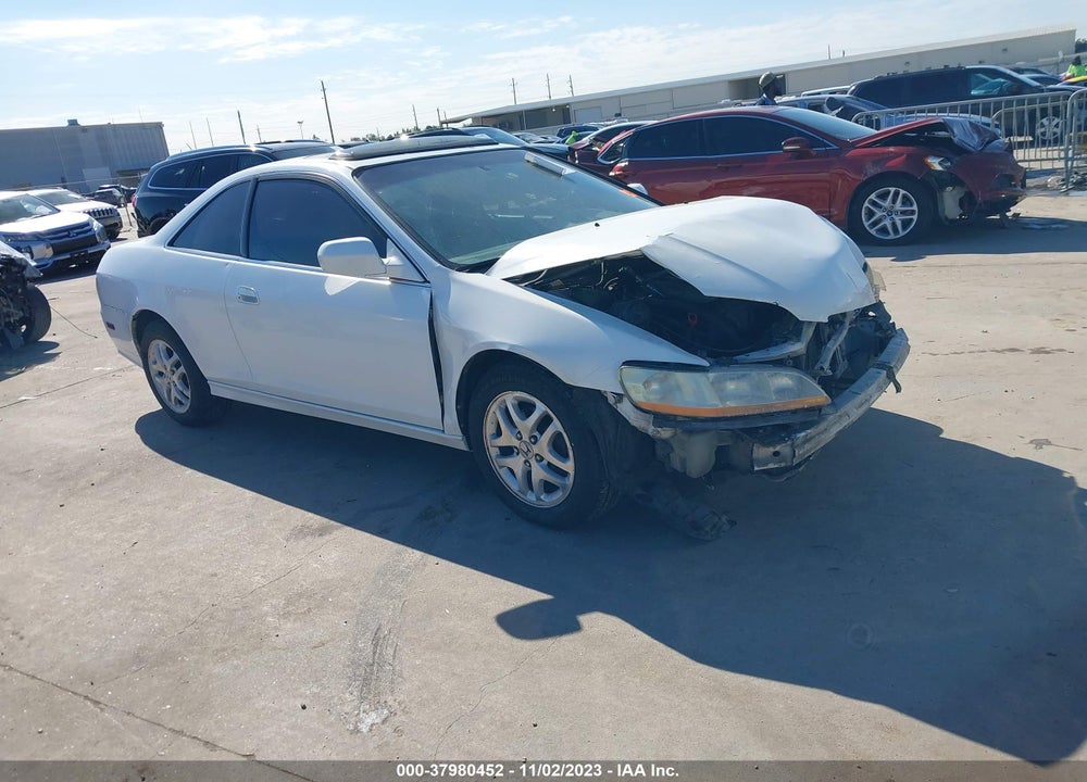 2002 HONDA ACCORD CPE EX W/LEATHER VIN: 1HGCG22512A029423