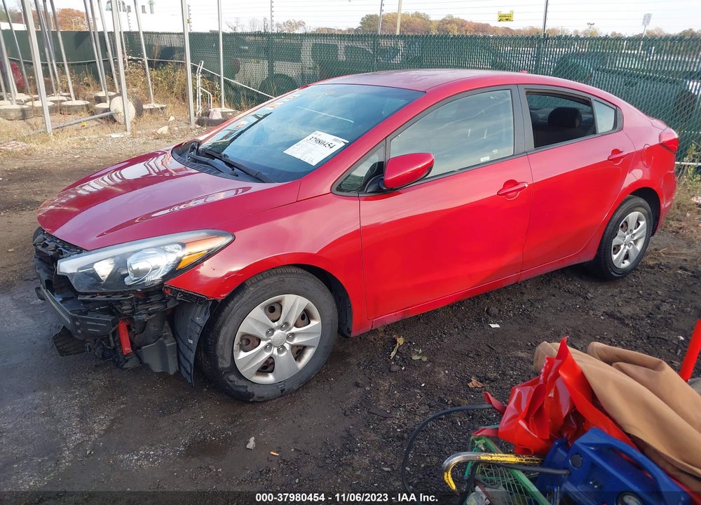 2016 KIA FORTE VIN: KNAFK4A64G5470069