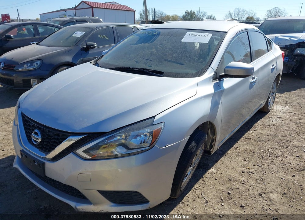 2017 NISSAN SENTRA SV VIN: 3N1AB7AP8HL684820